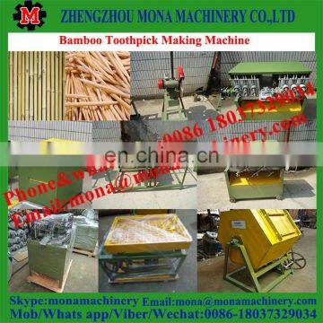Bamboo wood sticks chopsticks incense toothpick making machine