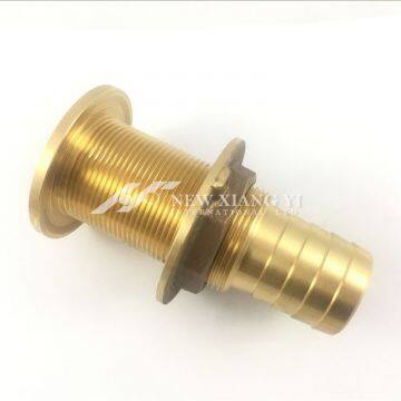 Well processed quality bronze thru-hull used in boats and yachts