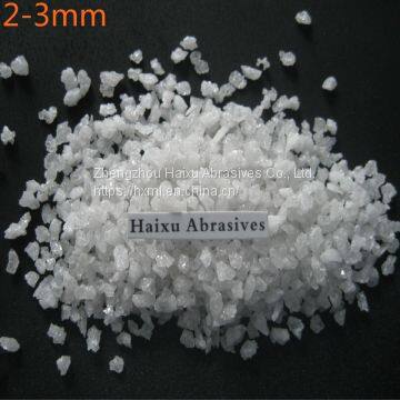 High Quality White Corundum 2-3mm for Refractory photo-3