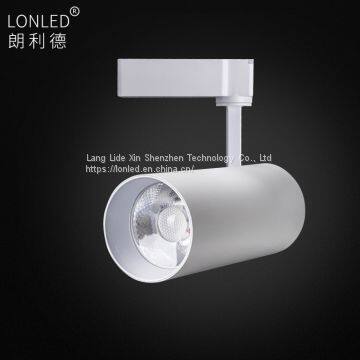 COB LED Трековая прожекторная лампа из алюминия