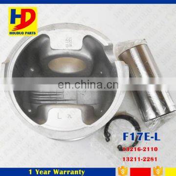 Excavator Heavy Engine F17E F17E-L For Hino Engine Piston Set 13211-2281 13216-2110 photo-3