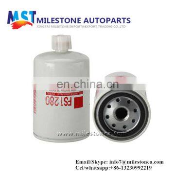 Diesel Engine Fuel System Parts Oil -Water Filters FS1280 for Truck and Bus