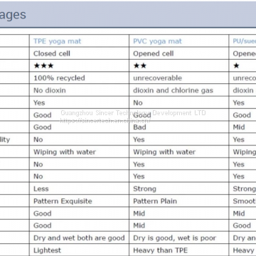 Gymnastics Equipment Gym Exercise Eco Friendly TPE Yoga Mat photo-4