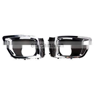 Pair L + R Chorme Fog Light Lamp Cover Trim 2014-2015 for Subaru Forester 2.0XT photo-6