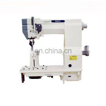 Post bed upper lower rolling sewing machine