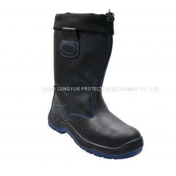 High Quality Strong Construction Safety Boots and Genuine Leather Boots With Steel Toe photo-2