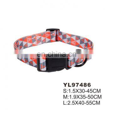 Fashionable Flower Printing Traffic Contral Handle Colorful PVC Comfortable Adjustable Durable Leash For Dog