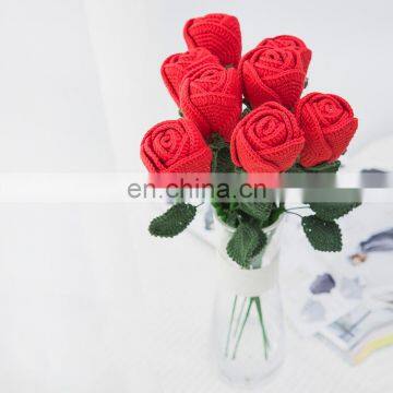 Yarncrafts Sunflower Handmade Crocheted Gift Flower Bouquet Crocheted Artificial Flower photo-3