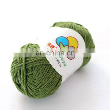 Free Sample High Quality Colored 100% Cotton Yarn for DIY Knitting photo-4