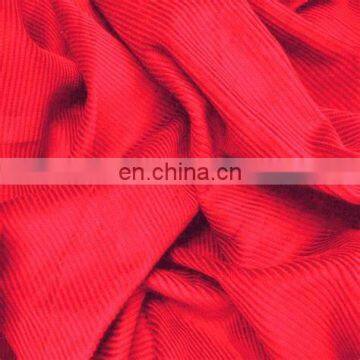 Good Drapery Solid Dyed Polyester Polyamide 8 Wale Corduroy Fabric for Jacket/pillow/trousers photo-3