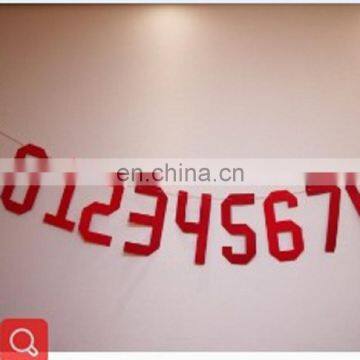 New Design 2020 Happy Birthday Felt Bunting Flag photo-2