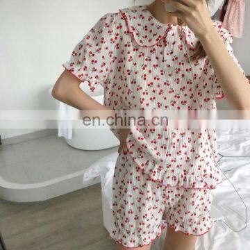 2020 Best Sellers Women Short Sleeve Pajamas Ladies Sleepwear Sets Women's Sleepwear Pajamas