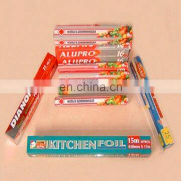 8011 Eco-friendly & Recyclable Disposable Food Grade Warapping Household Aluminum Foil Roller