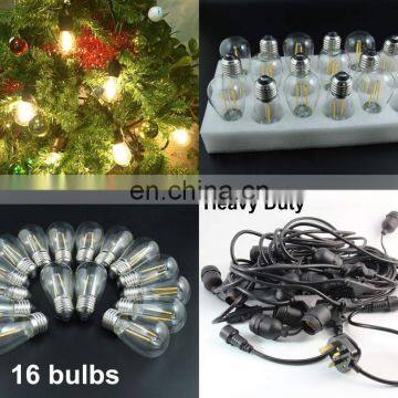 2W S14 Led Edison Light Filament Bulbs Led String Light Outdoor photo-2