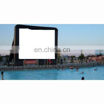 Customized Inflatable Projector Movie Screens / Outdoor Large Inflatable Movie Screen