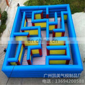 Hot Selling Factory Supply Inflatable Haunted House Maze Laser Tag Arena, Indoor/outdoor Tag Maze for Laser Shoot Game