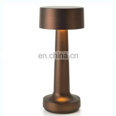 Artificial Intelligent Aluminum Decoration Dimmable by Touch Wireless Metal Table Modern Lamps photo-3