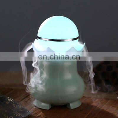 New arrival 500ml ultrasonic aroma essential oil diffuser with 7 color lights