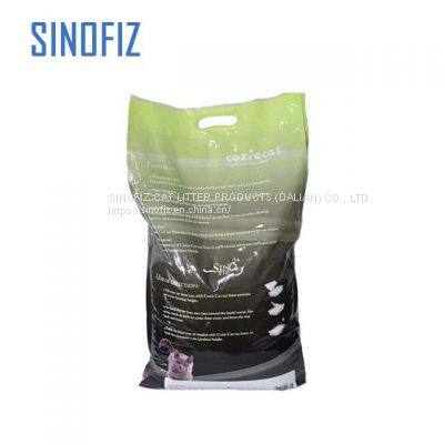 COZIE CAT/odor Control Bentonite Cat Litter/ball/1-3.5mm/apple/with Silica Bead/4kg photo-4