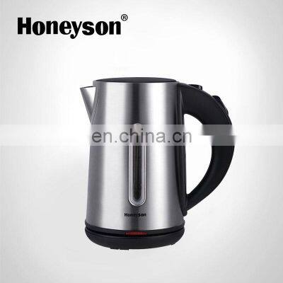 Hotel supplies online classic cordless stainless steel electric kettle