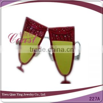 fancy Juice cup shaped cartoon party glasses