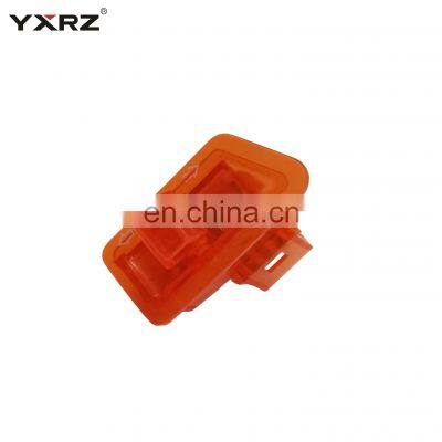 New Style Orange Color ABS Handlebar Alert Light Push Button Switches Modified Motorcycle Turn Signal Switch photo-2