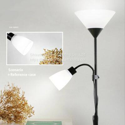 Modern Led Floor Lamps For Living Room Bedroom Corner Lamp E27 Bulb Holder Standing Lamps American Style Decor Floor Light photo-2