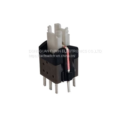 5.8*5.8 Mini Self Lock Illuminated LED Push Switch