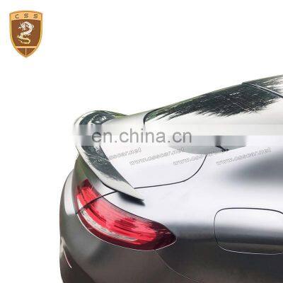 Good Fitment Carbon Fiber Car Rear Wing for Mecedes E Class Coupe C238 Rear Spoiler photo-4
