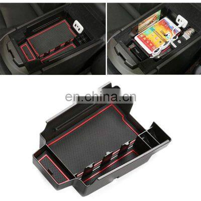 Interior Accessories Parts Silicone Armrest Rest Storage Box Center Control Console Organizer Tray For Cadillac Xt5 2017-2019 photo-5