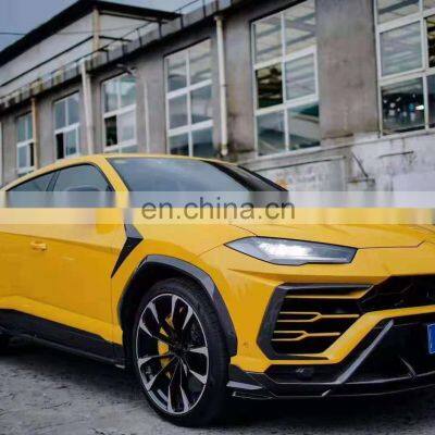 URUS TopCa Style Full Kit Carbon Fiber Engine Hood Front Lip Rear Diffuser Side Skirts Spoiler For Lamborghini Urus Car Body Kit