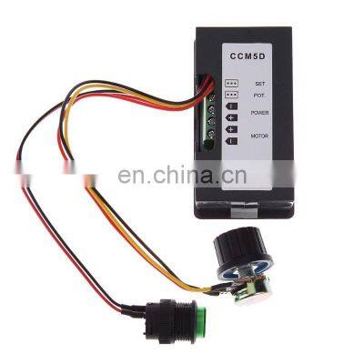 CCM5D 6V 12V 24V 5A PWM DC Motor Speed Controller Digital Display LED Motor Controller Speed Regulator photo-3