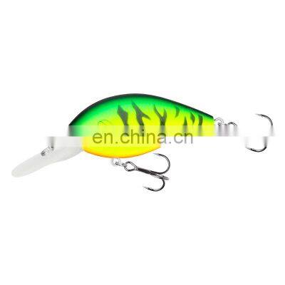 16g Hard Crankbaits Slow Floating Plastic Bait 3D Eyes Fishing Lure