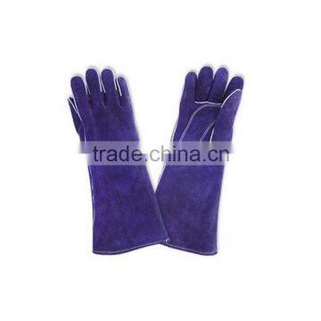 Purple Welding Gloves with cheap price