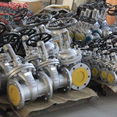 carbon steel rising stem gate valve DIN/BS/ANSI standard