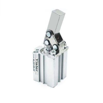 JGL32 Series AL32 Double Acting Clamping Rocker Arm lever Pneumatic Air Cylinder With Magnetic photo-3