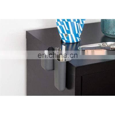 Monitor Pocket Pencil Holder Home Office School Desktop Plastic Pen Holder photo-5