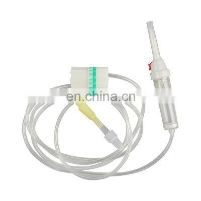 Medical IV Set IV Infusion Drip Giving Set with flow Regulator