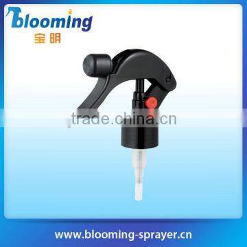 Hair care plastic black mini trigger sprayers