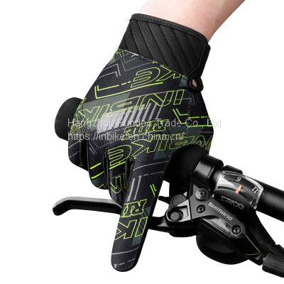 INBIKE Мужские велосипедные перчатки с гелевым уплотнением