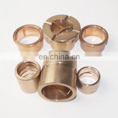 Customized CNC Machining Threaded Sleeve Knurled Spacer Stainless Steel Copper Brass Bushing