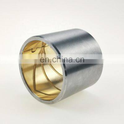 High Speed of Rotation Steel Bronze Bushing for Automobile Engines Heavy Duty Construction Machinery Bushing