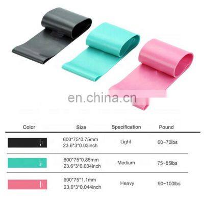 Extra Width 7.5cm Premium Resistance Loop Bands Fitness Booty Bands for Legs and Glutes photo-3