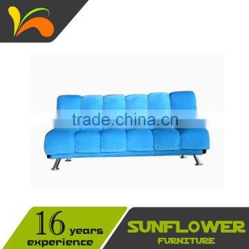 Streamline Suede Living Room Sofa Bed