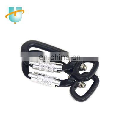 Safety Spring Carabiner Hook for Dog Leashes, Hiking Carabiner,wholesale Camping Sling Swivel Lock Carabiner Hook With Twist Loc photo-2