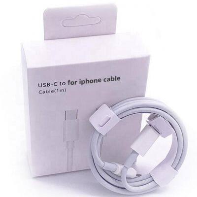 18W PD Fast Charging USB C 8pin Type-c Pd Cable Original PD Charger Data Cable for Iphone 12 Max Pro Type C Charging Cable photo-4