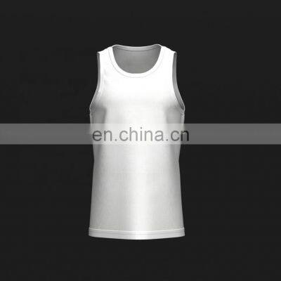 Men Tanktops Sleeveless Sports Logo Custom Tank Top Men Gym Print Travel Vest Gym Tank Top photo-5