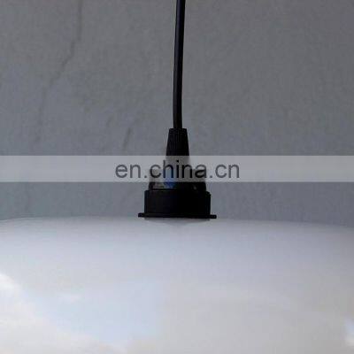 Bamboo Pedant Light, White Light Fixture, Natural Bamboo Lampshade