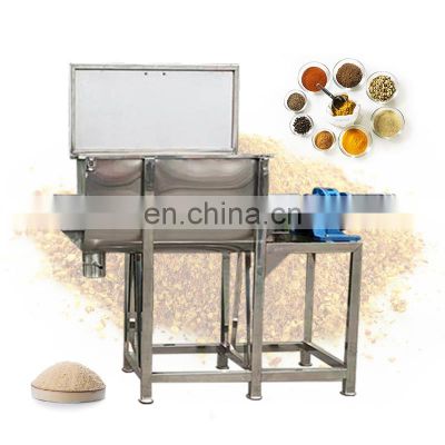 Stainless Type 100 Kg Food Grade Machine Carbon Steel 200L Blade Ribbon Mixer Soil For Sugar Mix Equipment