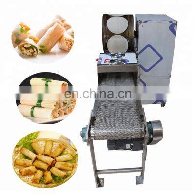 Commercial Spring Roll Wrapper Machinery Lumpia Pastry Sheet Ethiopian Injera Making Machine photo-2